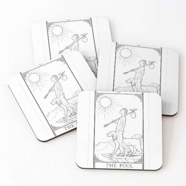 Item preview, Carrow's Tarot - The Fool Tarot Card designed and sold by CarrowBrown.