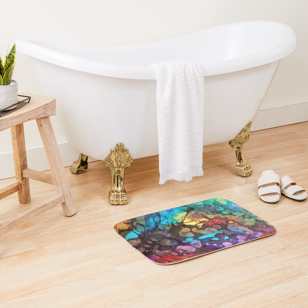 Aperçu de l'œuvre Tapis de bain créée et vendue par ElioraBousquet.