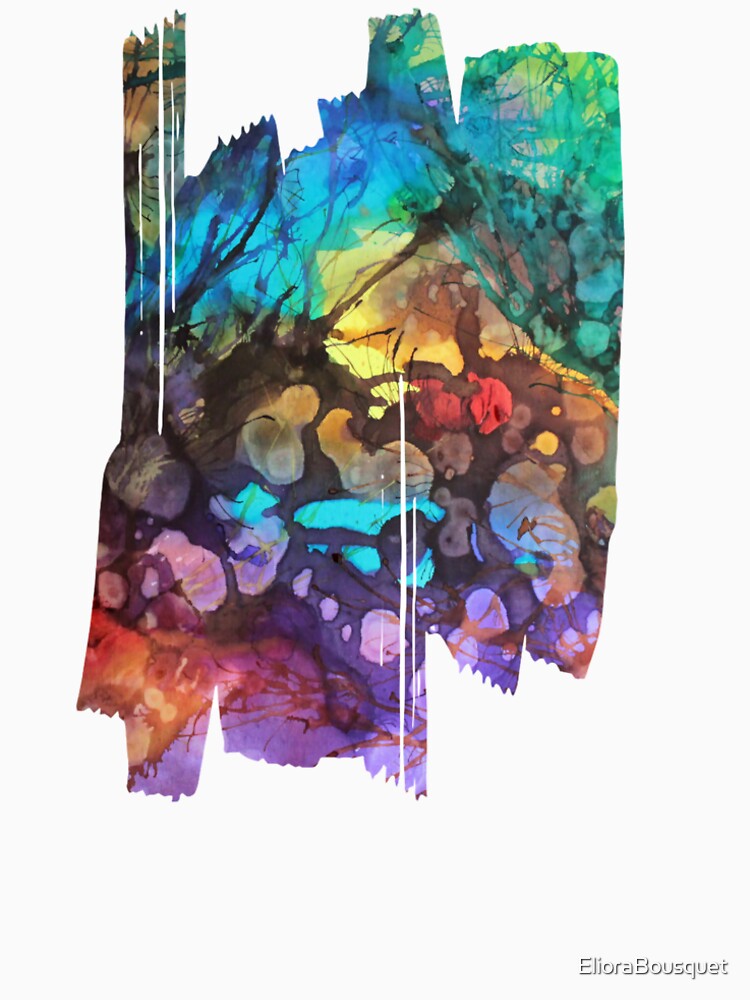 Aperçu 4 sur 4. T-shirt premium avec l'œuvre Eclosion 31 créée et vendue par ElioraBousquet.