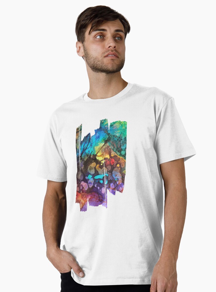 Aperçu 1 sur 4. T-shirt premium avec l'œuvre Eclosion 31 créée et vendue par ElioraBousquet.