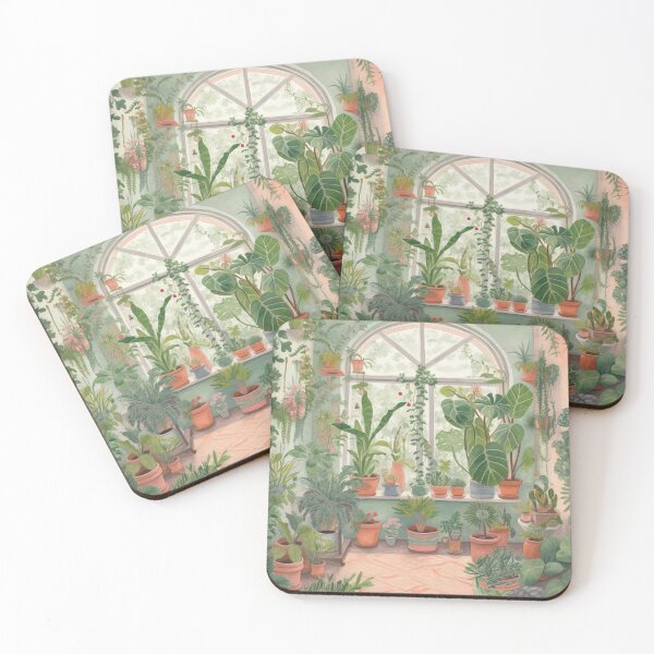 Item preview, Beautiful plant room, room full of houseplants, tropical plants designed and sold by QueenBeesTees1.