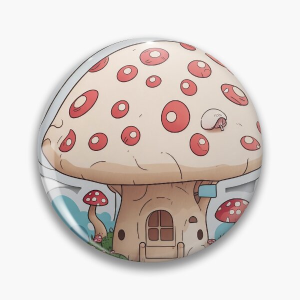 Item preview, Little adorable mushroom house designed and sold by FFixation.