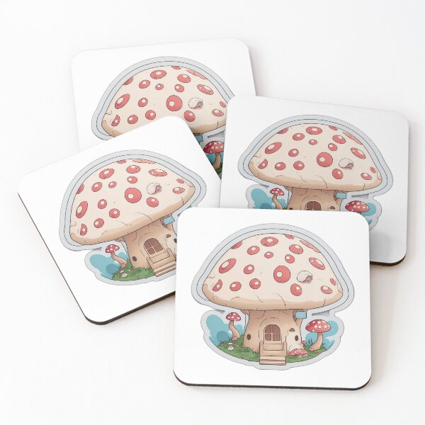 Item preview, Little adorable mushroom house designed and sold by FFixation.