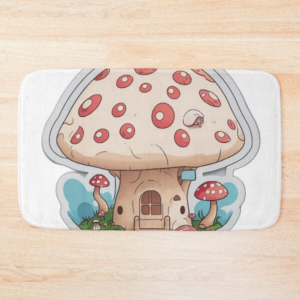 Item preview, Little adorable mushroom house designed and sold by FFixation.