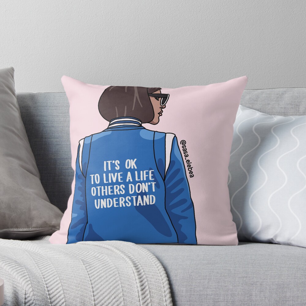 Item preview, Throw Pillow designed and sold by elebea.