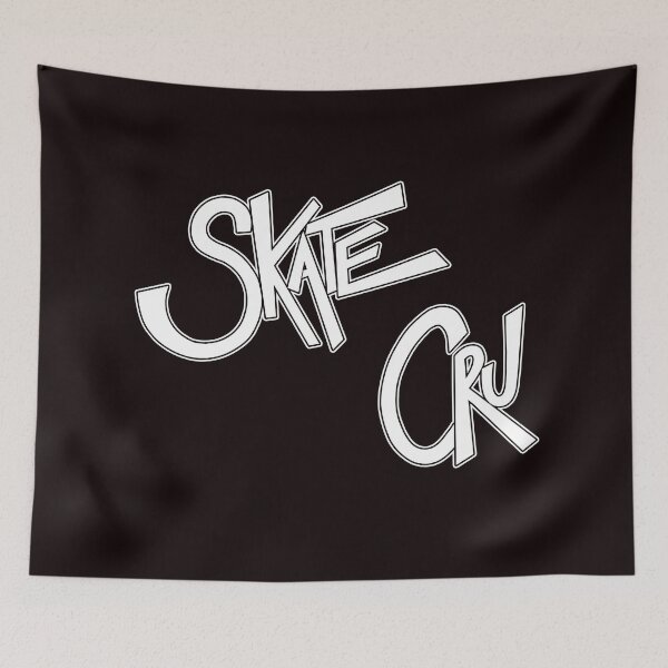 Item preview, Skate Cru white logo tops designed and sold by SkateCru.