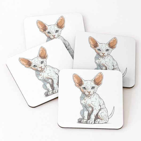 Item preview, Devon Rex Cat Breeds: Whimsical Design for Playful Pet Love designed and sold by DooodleGod.