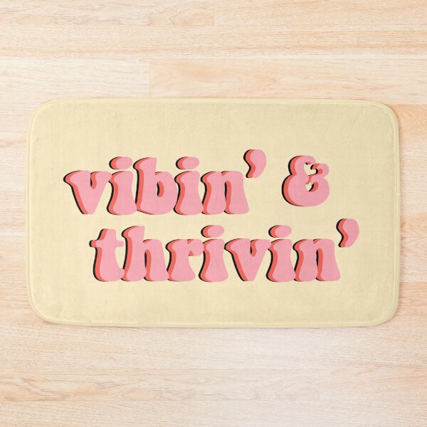 Item preview,  Vibin and thrivin pink aesthetic  designed and sold by Loveartse.