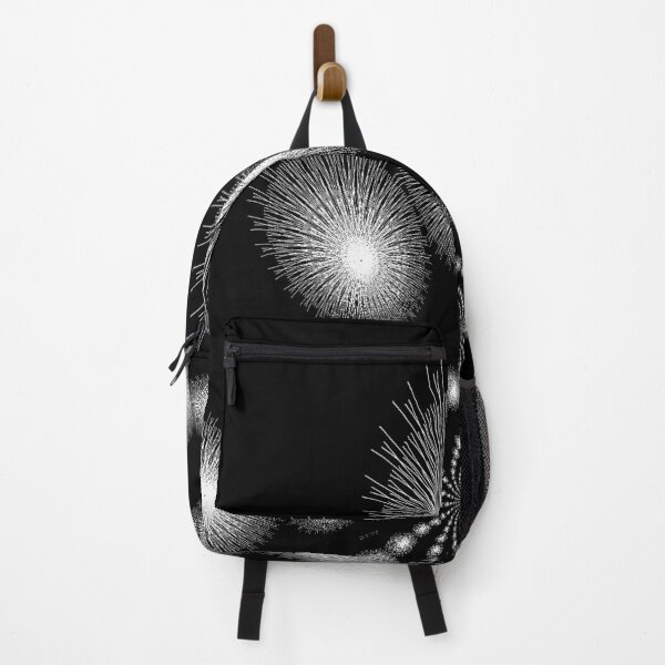 Item preview, White pattern Design in black background designed and sold by Rav33822.