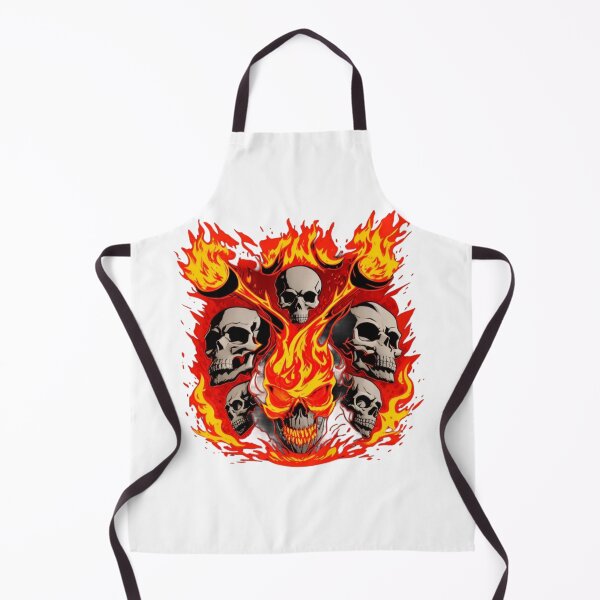 Item preview, Flame skulls designed and sold by Fatkid11.