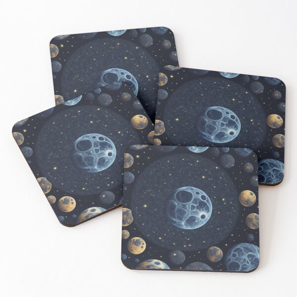 Artikelvorschau, Moon Geometric Pattern entworfen und verkauft von TondoMeander.