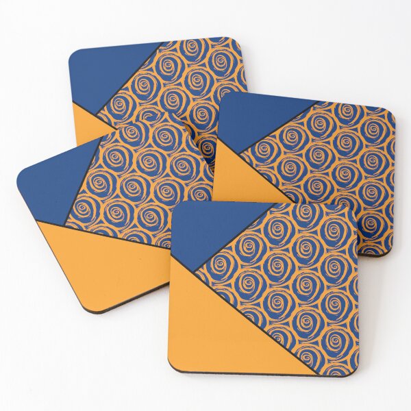Item preview, Orange Roses on blue background designed and sold by arezoo-sh.