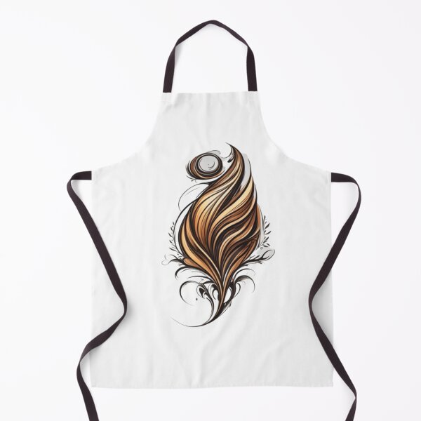 Item preview, Hair Logo - Stylish Design Art Print designed and sold by aiprintiq.
