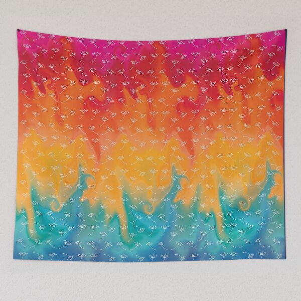 Item preview, Dandelion Dreamscape: A Burst of Color and Joy designed and sold by arezoo-sh.