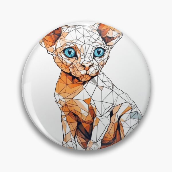Item preview, FuturoRex Cat Design for Tech Enthusiasts: Devon Rex Fur Baby with a Futuristic Twist designed and sold by DooodleGod.