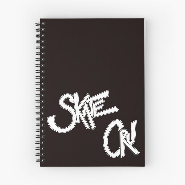 Item preview, Skate Cru white logo back print designed and sold by SkateCru.