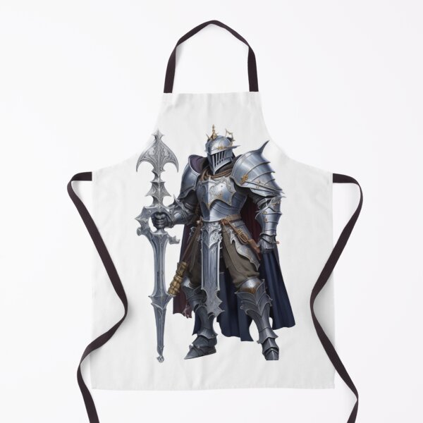 Item preview, Medieval Fantasy Knight - Epic Character Art PrintT designed and sold by aiprintiq.