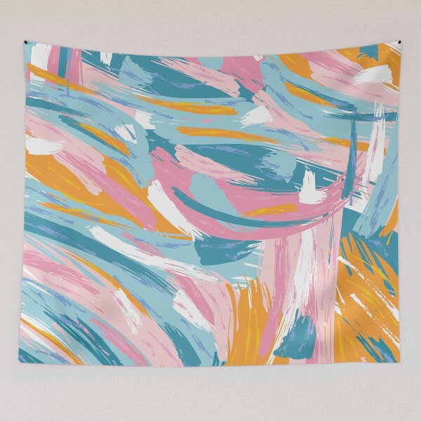 Item preview, Colorful Interlace: A Vibrant Symphony of Abstract Lines designed and sold by arezoo-sh.