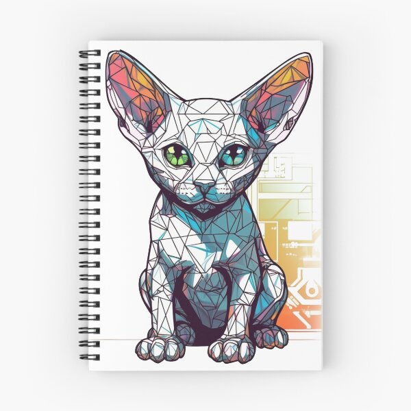 Item preview, FutureRex TechCat - High-Tech Design for Modern Cat Lovers with Devon Rex Breed designed and sold by DooodleGod.