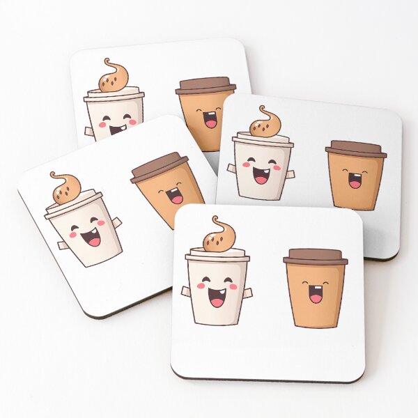 Artikelvorschau, Happy Coffee Cups entworfen und verkauft von tropicaltee.