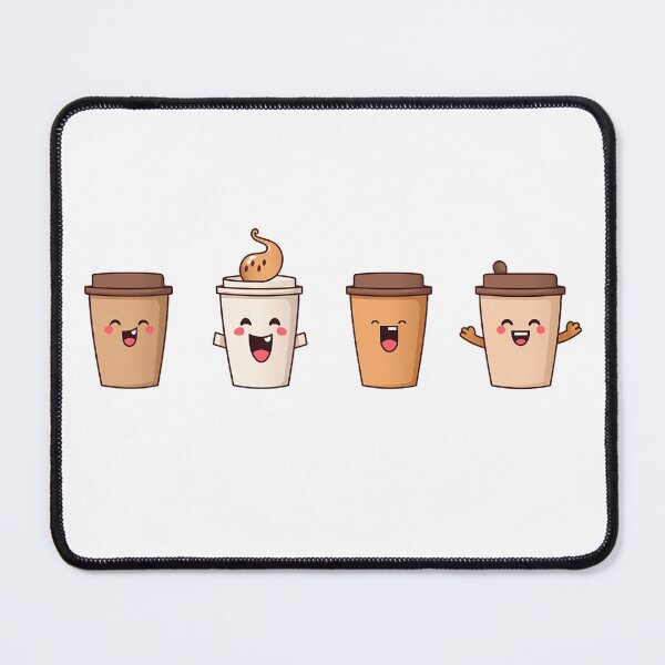 Item preview, Happy Coffee Cups designed and sold by tropicaltee.
