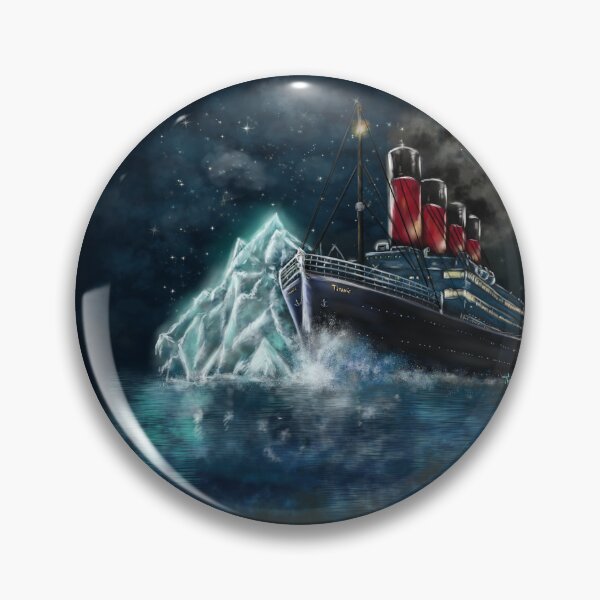 Item preview, Titanic encounters an iceberg designed and sold by Themys24.