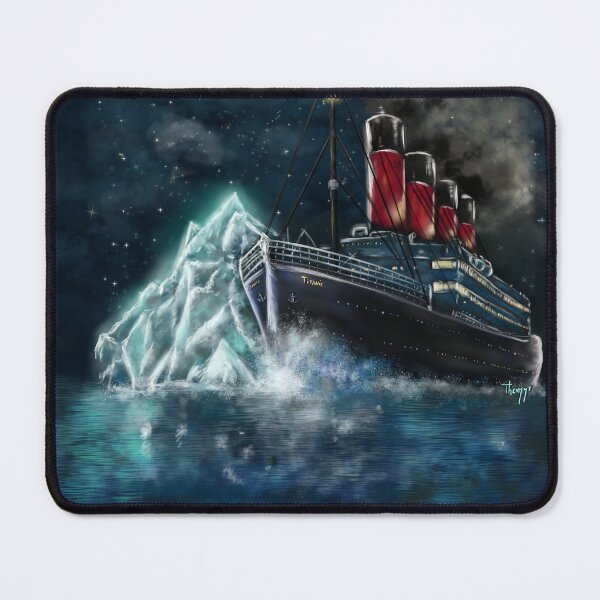Item preview, Titanic encounters an iceberg designed and sold by Themys24.