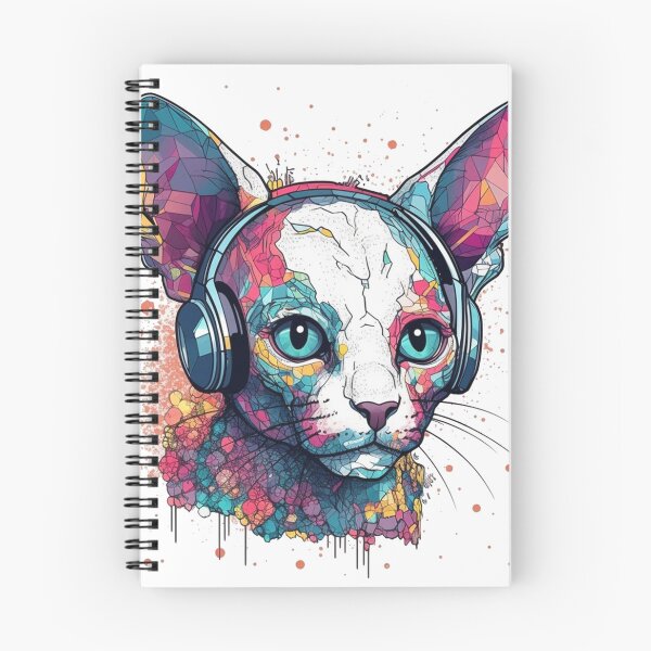 Item preview, Devon Rex TechyPurr Apparel: Futuristic High-Tech Design for Cat Lovers designed and sold by DooodleGod.