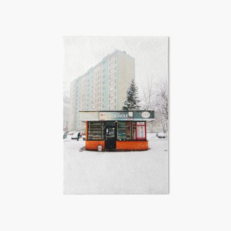 Socialist Modernism Art Board Print