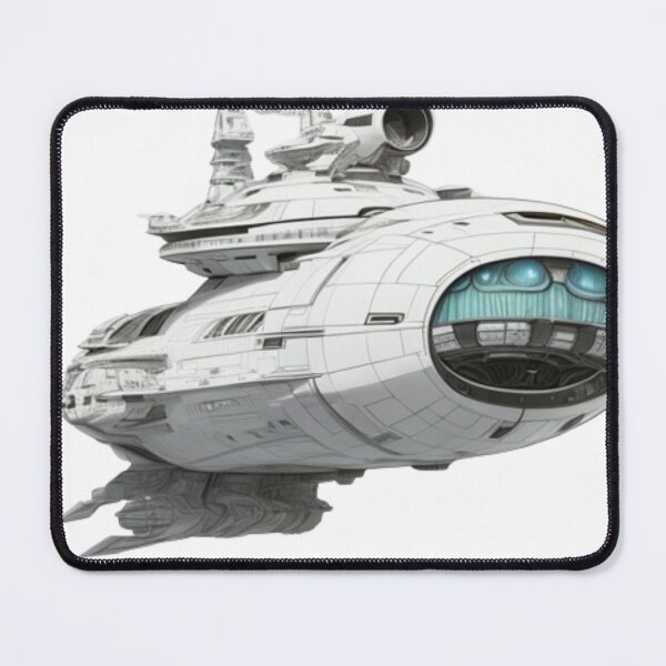 Item preview, Space Ship - Sci-Fi Adventure Art Print designed and sold by aiprintiq.