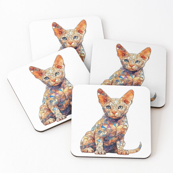 Item preview, Devon Rex Art: Cool Cat Designs for Feline Lovers designed and sold by DooodleGod.