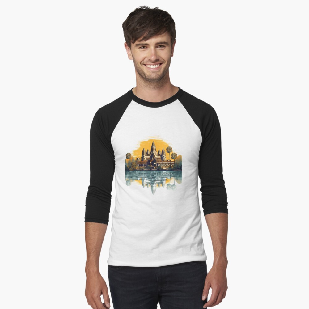 Item preview, Baseball ¾ Sleeve T-Shirt designed and sold by FamMeetsWorld.