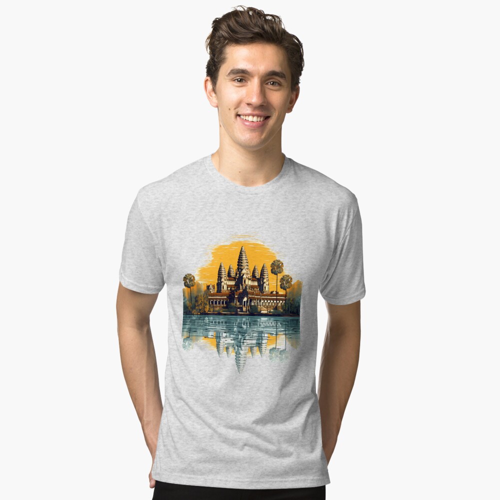 Item preview, Tri-blend T-Shirt designed and sold by FamMeetsWorld.