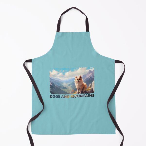 Artikelvorschau, Dogs and Mountains Zwergspitz Design Rau entworfen und verkauft von pinguinii.