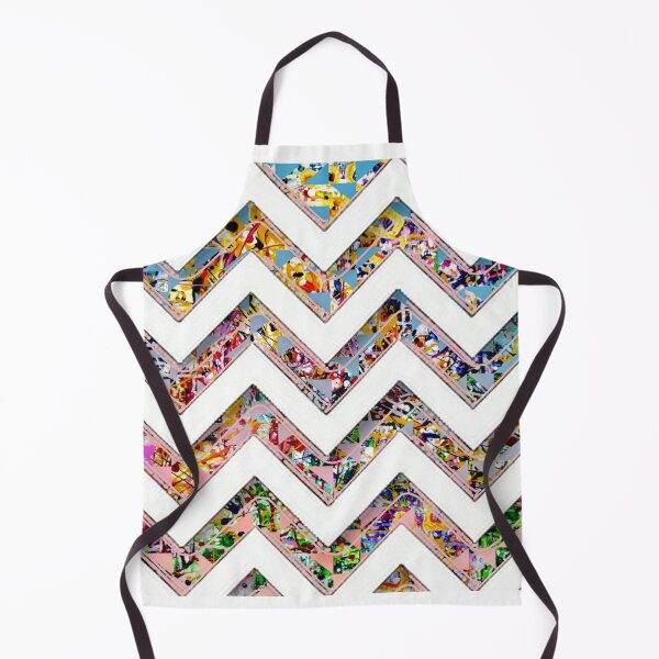 Item preview, Patrón de zigzag colorido blanco designed and sold by AnnabellaRh.
