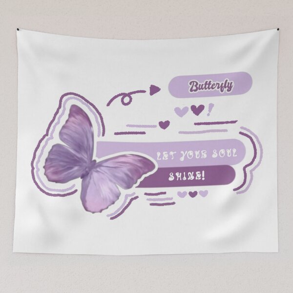 Item preview, Let your soul shine purple aesthetic  designed and sold by Loveartse.