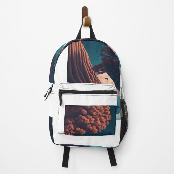 Item preview, Surreal Illustration - Dreamlike Scene Art Print designed and sold by aiprintiq.