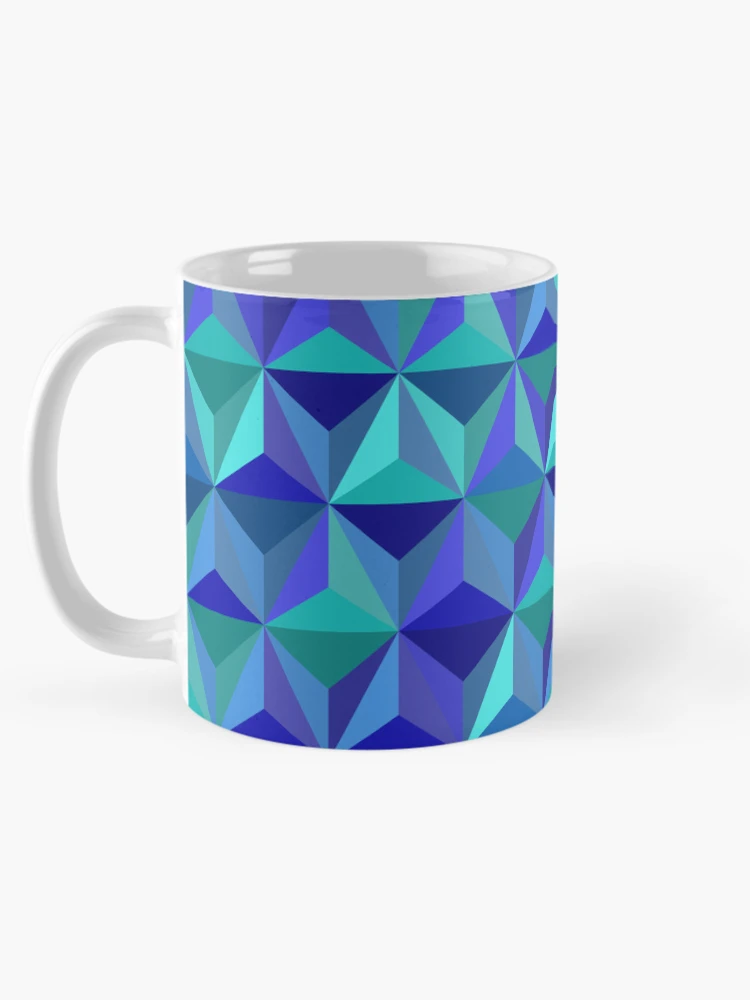 Thumbnail 5 of 6, Coffee Mug, Triangular Pattern designed and sold by CodeArtAfrik.