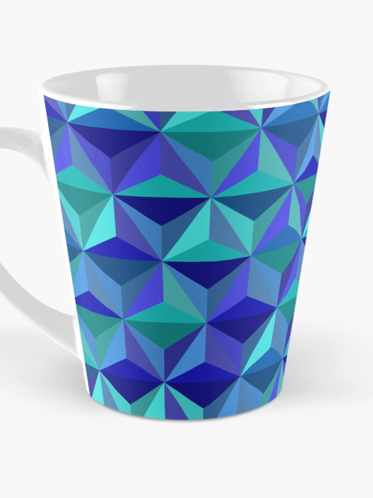 Thumbnail 3 of 4, Coffee Mug, Triangular Pattern designed and sold by CodeArtAfrik.