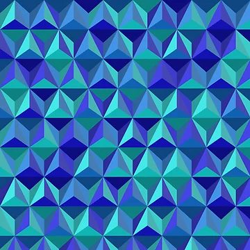 Artwork thumbnail, Triangular Pattern by CodeArtAfrik