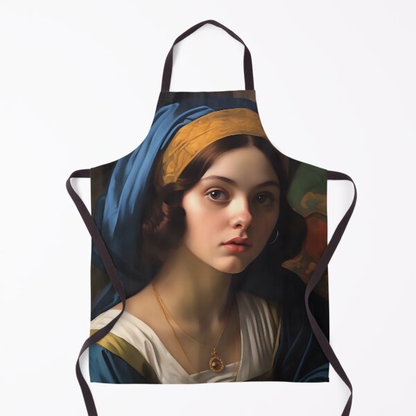 Item preview, Eternal Renaissance Beauty I: A Realistic Painting Capturing the Technical Mastery and Aesthetic Harmony of Contemporary Art Inspired by the Renaissance designed and sold by InsaneLEDP.