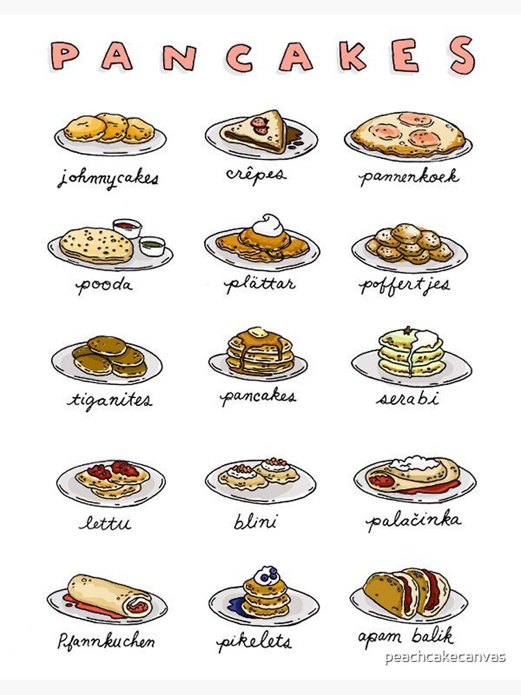 Stickers muraux: Recette de la Pâte à Crêpe - Décoration murale