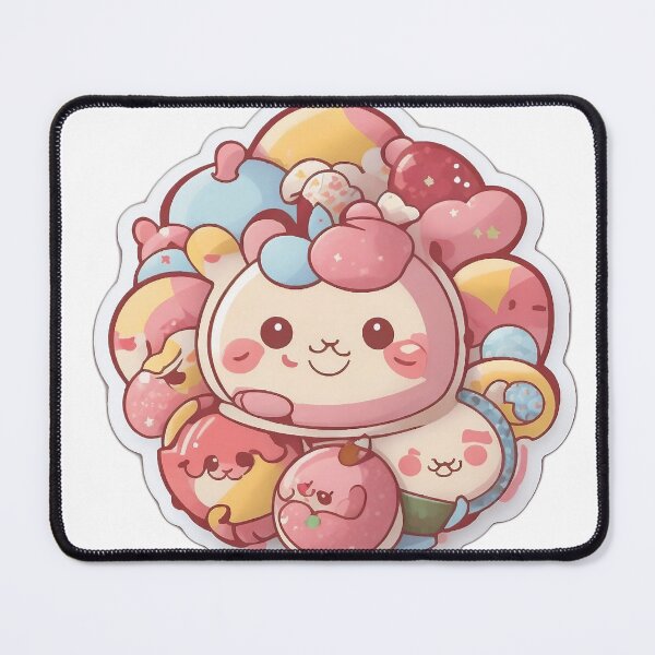 Item preview, Cute mochi festival theme designed and sold by FFixation.