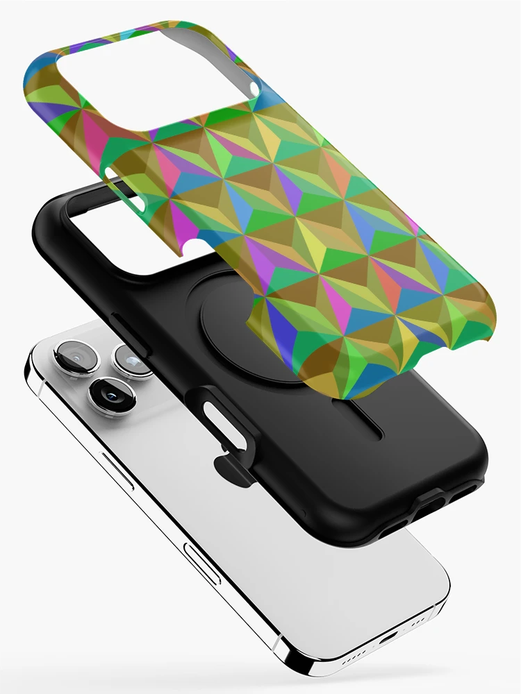 Thumbnail 2 of 4, iPhone Case, Triangular Pattern designed and sold by CodeArtAfrik.