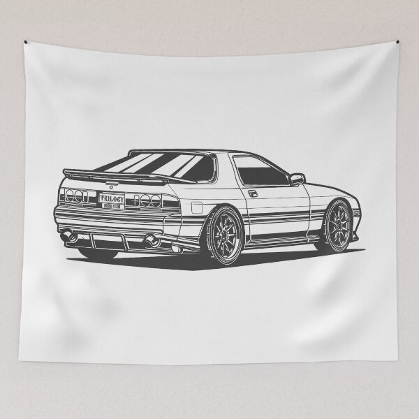 Item preview, MAZDA RX 7 FC designed and sold by TrilogyMerch.