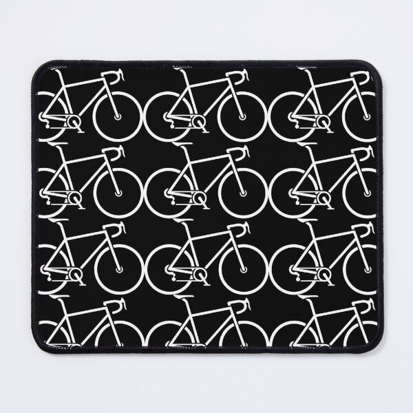Item preview, White Road Bike Patterns designed and sold by Fan Art Station .