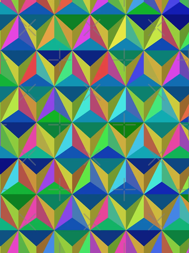 Thumbnail 4 of 4, iPhone Case, Triangular Pattern designed and sold by CodeArtAfrik.
