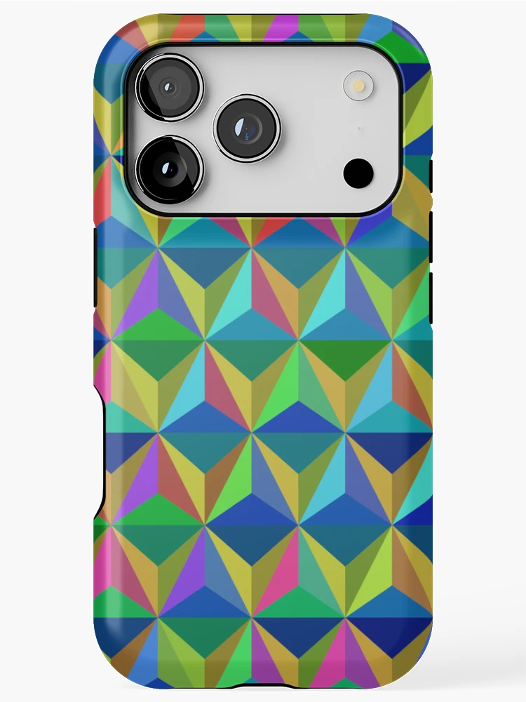 Thumbnail 1 of 4, iPhone Case, Triangular Pattern designed and sold by CodeArtAfrik.