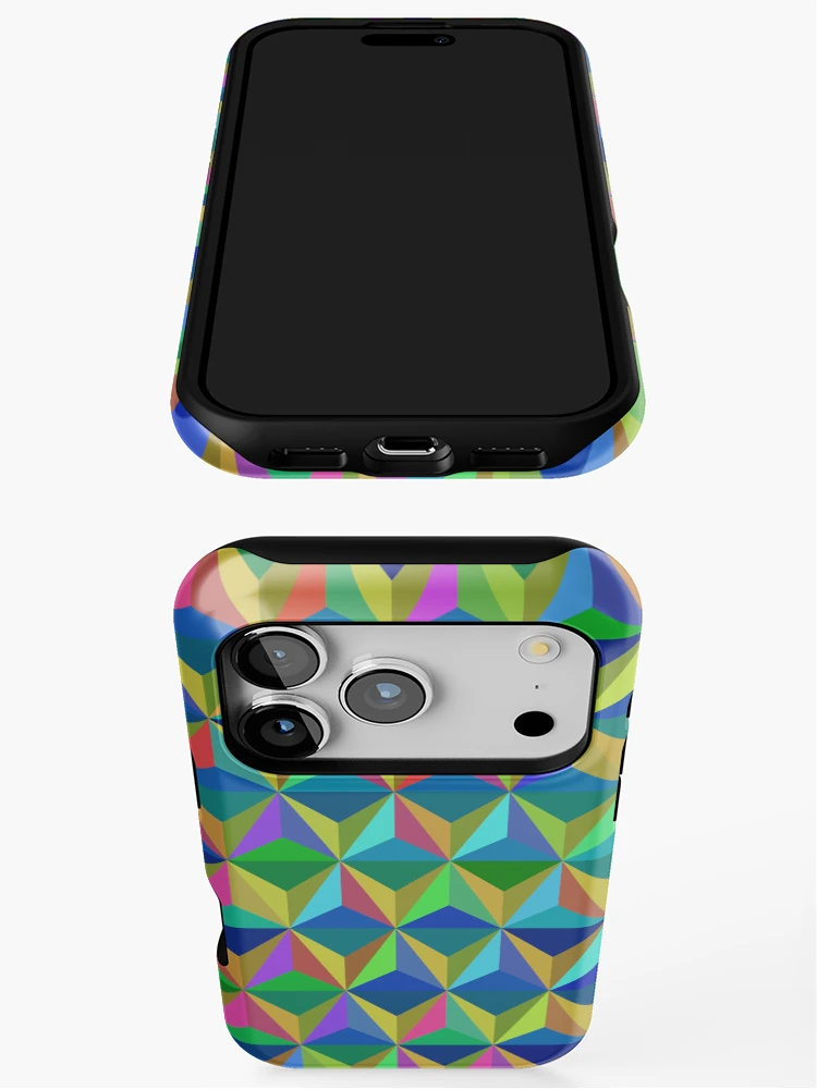 Thumbnail 3 of 4, iPhone Case, Triangular Pattern designed and sold by CodeArtAfrik.