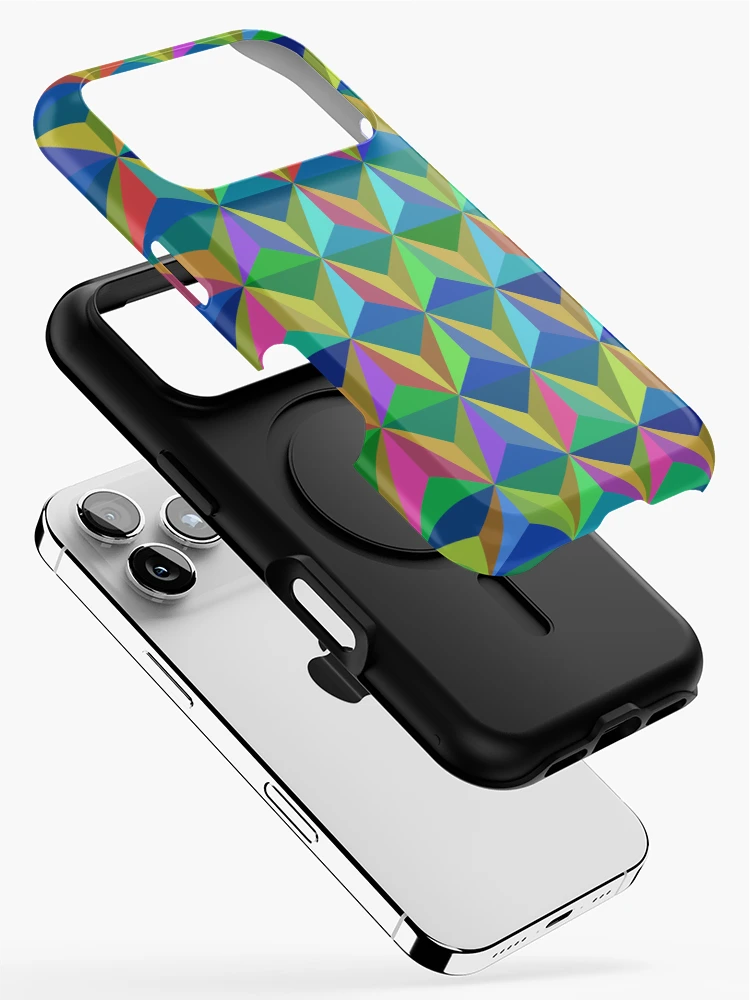 Thumbnail 2 of 4, iPhone Case, Triangular Pattern designed and sold by CodeArtAfrik.